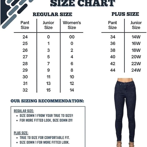 Judy Blue Black Skinny Jeans with Rhinestone embellishments - Sz 3 / 26 - Picture 10 of 10